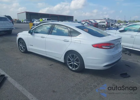 2017 Ford Fusion Hybrid Se из США, поврежденный, VIN 3FA6P0LU5HR234480